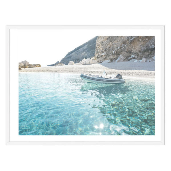 Aqua Waters Print