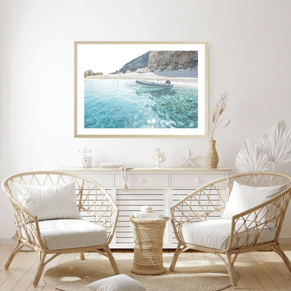 Aqua Waters Print
