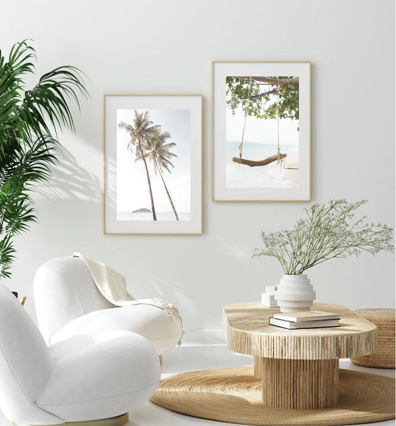 Island Palm Print