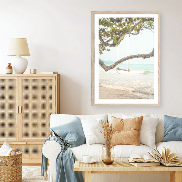 Beach Swing Print