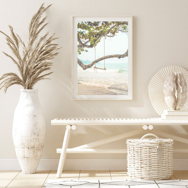Beach Swing Print