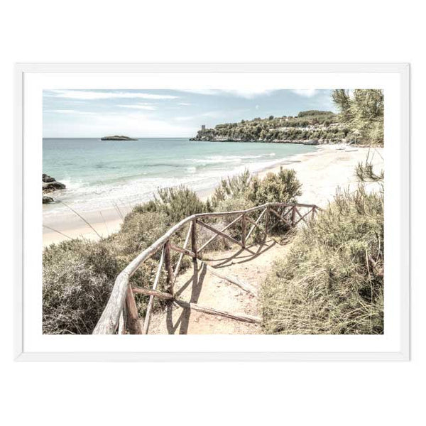Beachside Walk Photography Print
