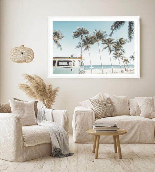 Blue Combi Print - Landscape