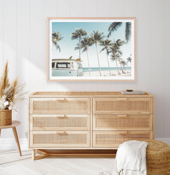 Blue Combi Print - Landscape