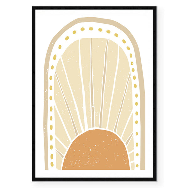 Sun Illustration Print