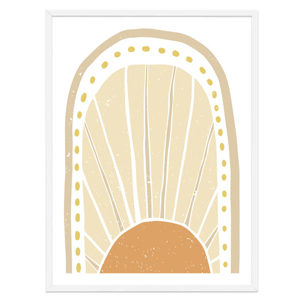 Sun Illustration Print