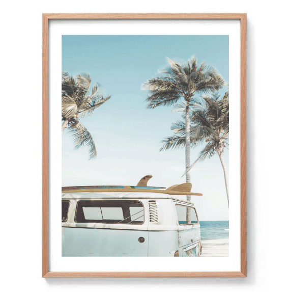 Blue Combi Print - Portrait