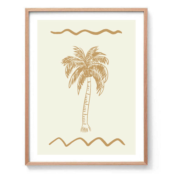 Handrawn Palm Print