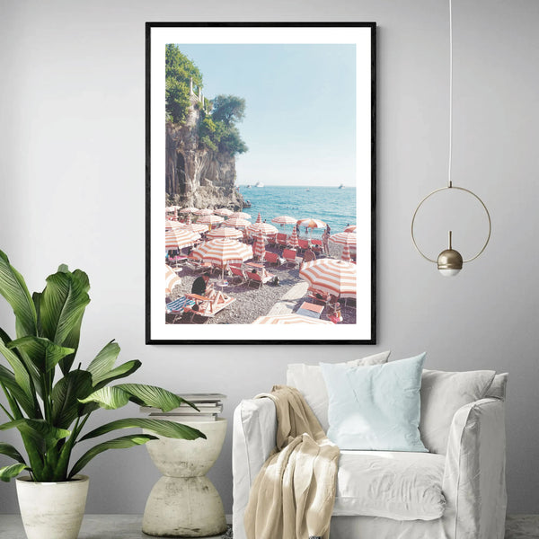 Italian Beach Club Print