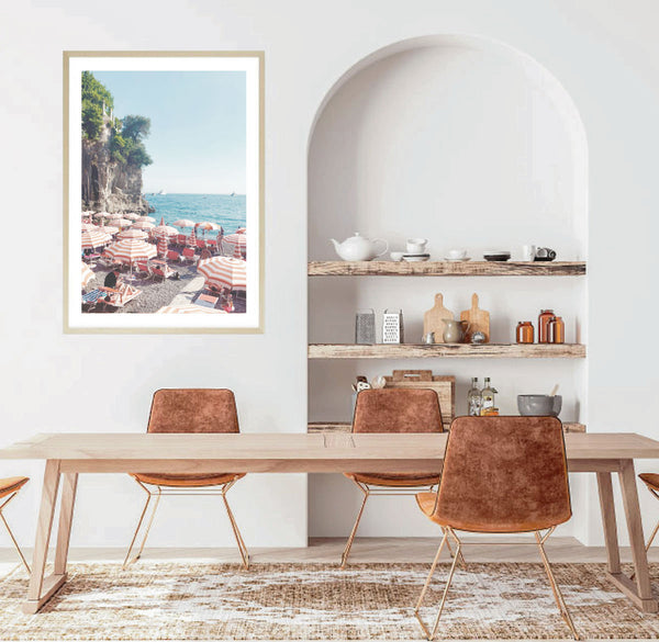 Italian Beach Club Print