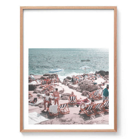 La Fontelina Beach Club Print