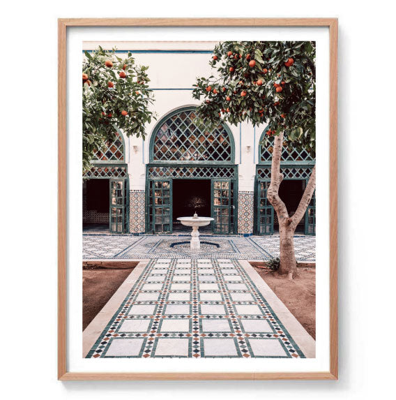 Marrakech Palace Print