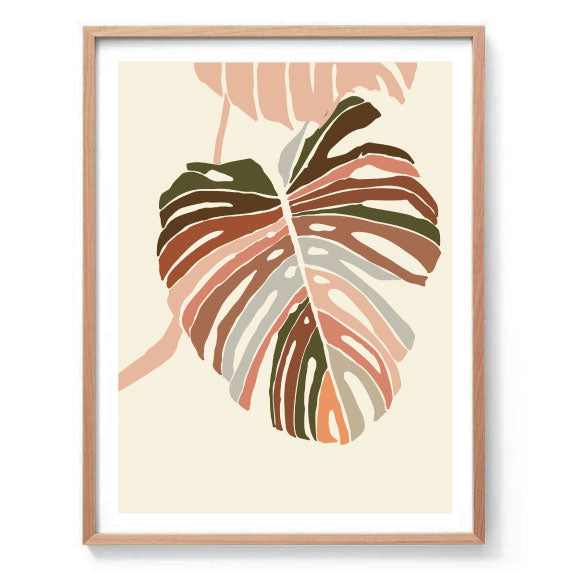 Monstera Illustration Print