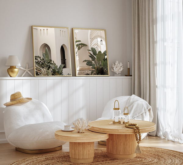 Bohemian Palms Print