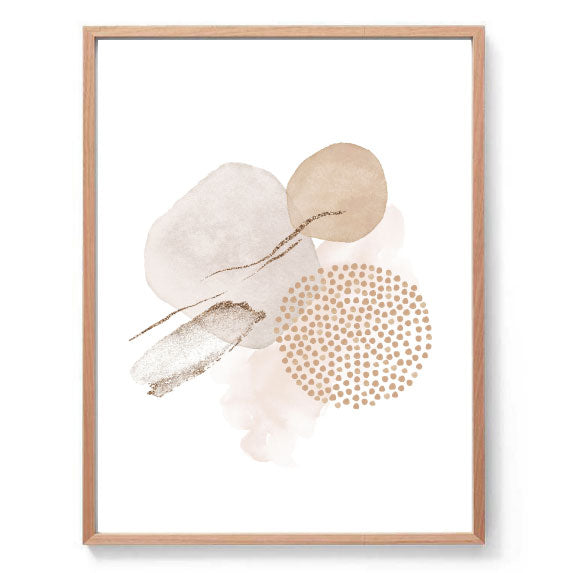 Neutral Abstract Print