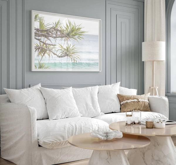 Pandanus Beach Print