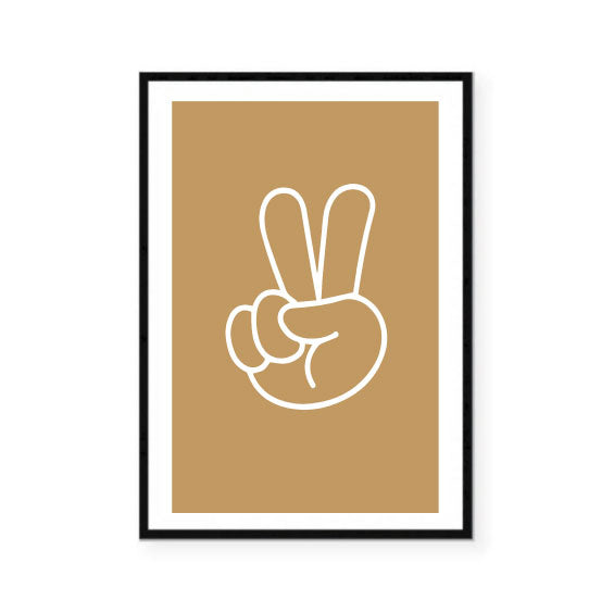 Peace Sign Print