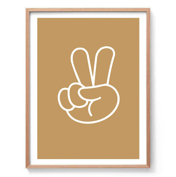Peace Sign Print