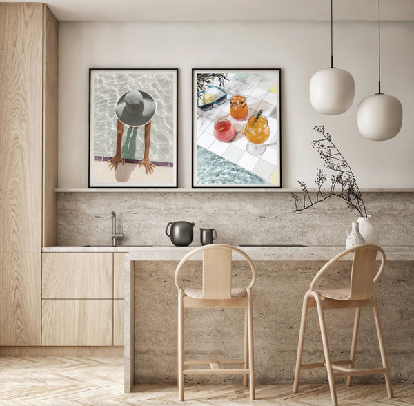 Poolside Drinks Print