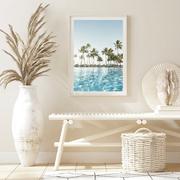 Resort Pool Print