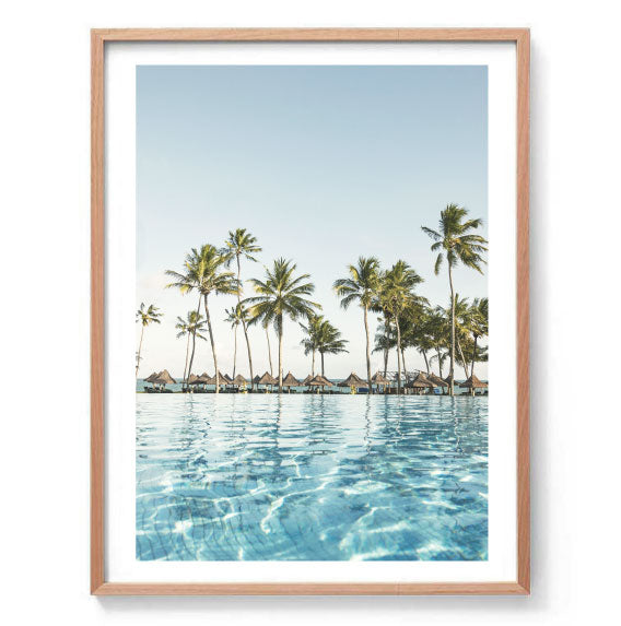 Resort Pool Print