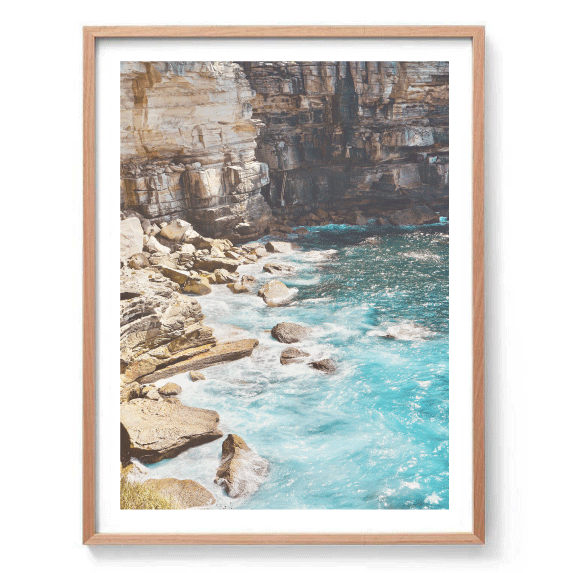 Rocky Cove Print