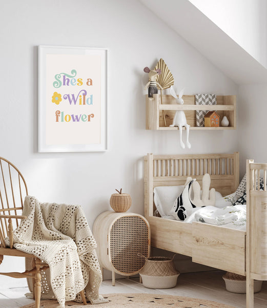 She's a Wildflower Print