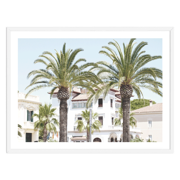 Spanish Palms II Print