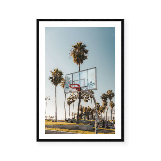 Venice Beach Basketball Print