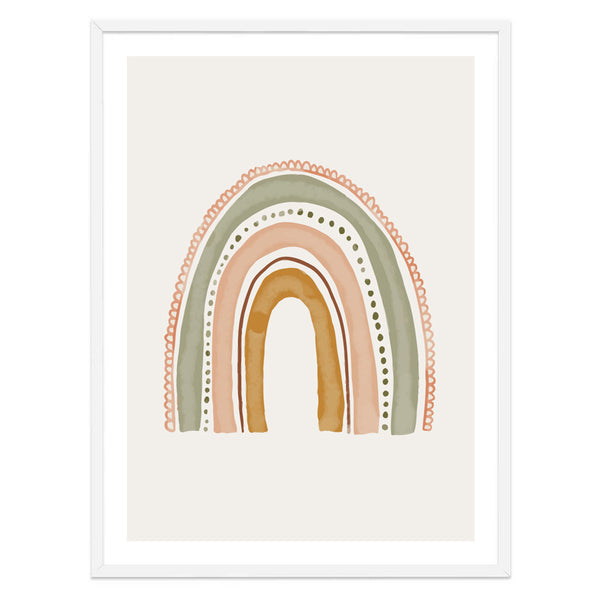 Pastel Rainbow Print