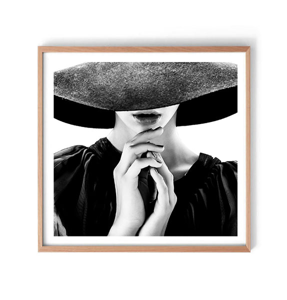 Beautiful Woman Print-Art for Interiors-Online Framed-Australian Made Wall Art-Milk n Honey Designs