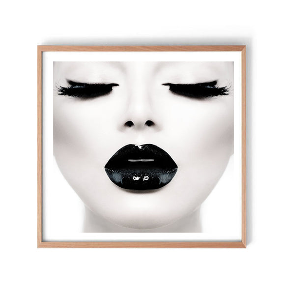 The Perfect Pout Print-Art for Interiors-Online Framed-Australian Made Wall Art-Milk n Honey Designs