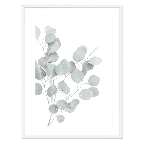 Eucalyptus Leaves Print-Art for Interiors-Online Framed-Australian Made Wall Art-Milk n Honey Designs