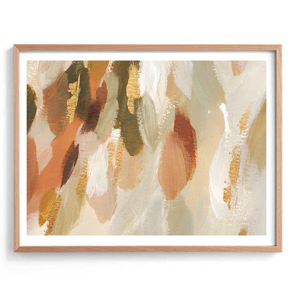 Nature Lover Abstract Print-Art for Interiors-Online Framed-Australian Made Wall Art-Milk n Honey Designs