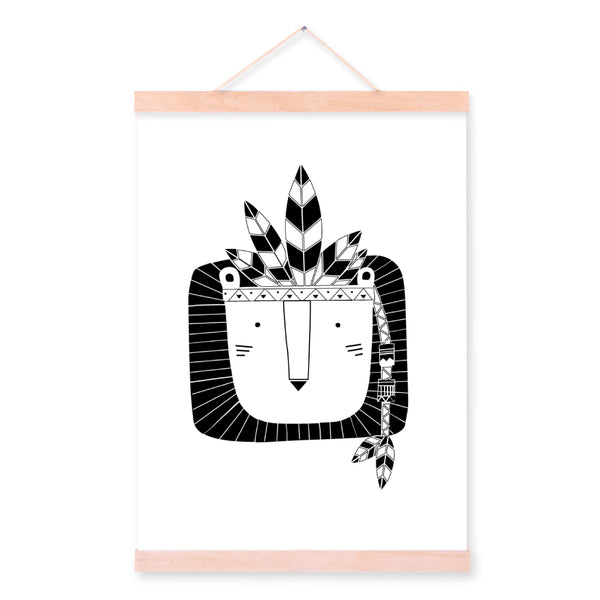 Magnetic Timber Print Hanger-Print Hangers-Online Framed-Australian Made Wall Art-Milk n Honey Designs