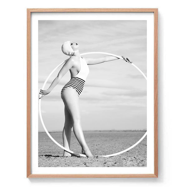 Circles in the Sand Photography Print-Art for Interiors-Online Framed-Australian Made Wall Art-Milk n Honey Designs