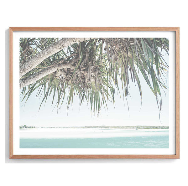 Under the Pandanus Print-Art for Interiors-Online Framed-Australian Made Wall Art-Milk n Honey Designs