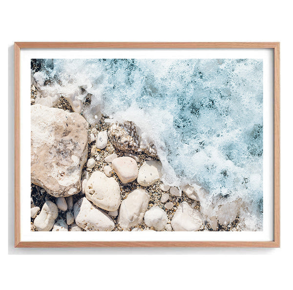 Ocean Textures Print-Art for Interiors-Online Framed-Australian Made Wall Art-Milk n Honey Designs