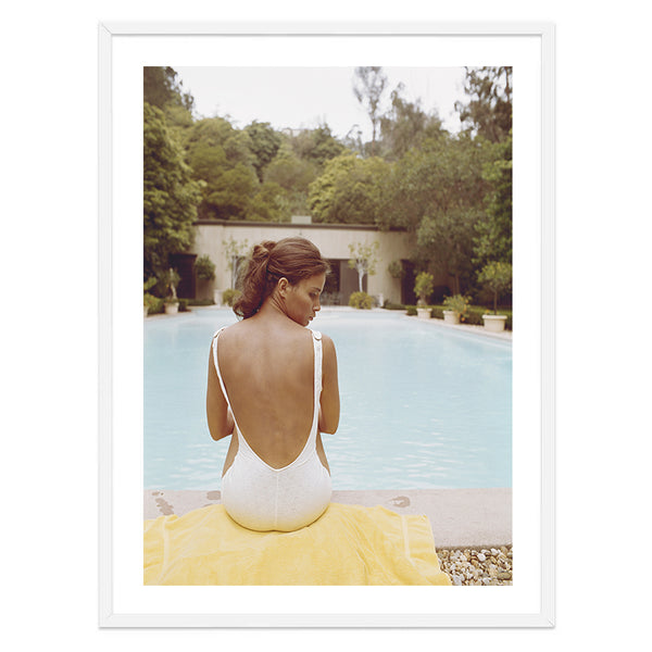 Vintage Sunbaker Photography Print-Art for Interiors-Online Framed-Australian Made Wall Art-Milk n Honey Designs