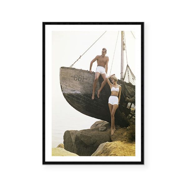 Shipwrecked Photography Print-Art for Interiors-Online Framed-Australian Made Wall Art-Milk n Honey Designs