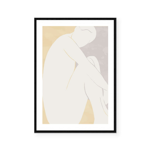 Abstract Figure Print
