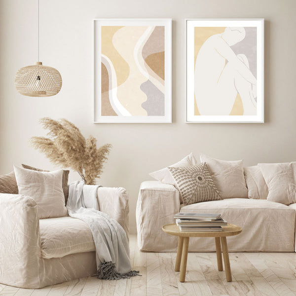 Abstract Figure Set of 2