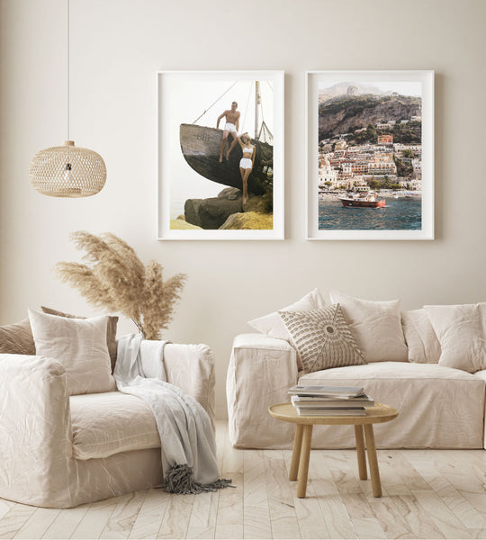 Amalfi Boat Print