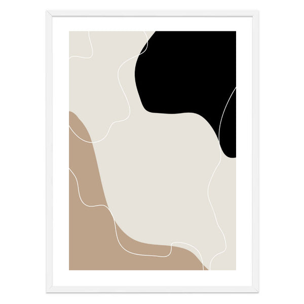 Arlo Abstract I Print-Art for Interiors-Online Framed-Australian Made Wall Art-Milk n Honey Designs