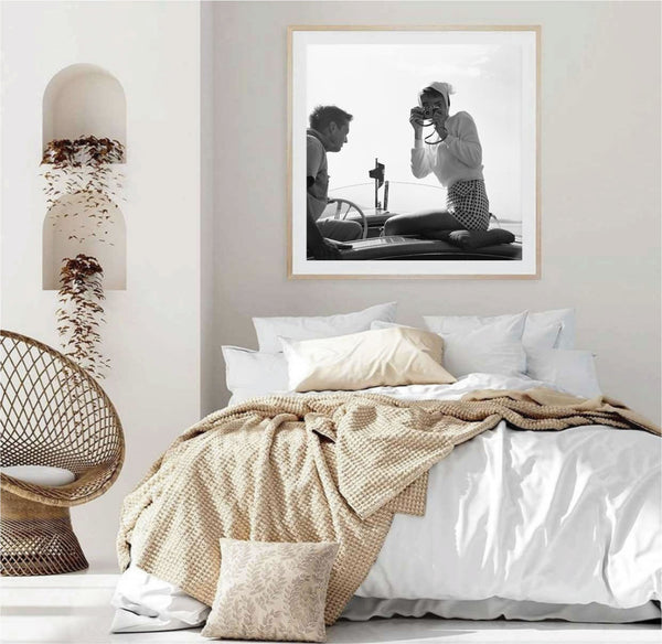 Audrey Boat Print-Art for Interiors-Online Framed-Australian Made Wall Art-Milk n Honey Designs