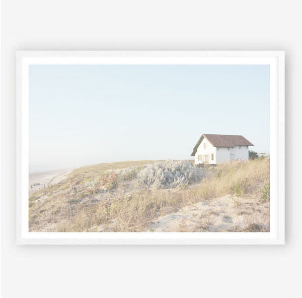 Beach House Print-Art for Interiors-Online Framed-Australian Made Wall Art-Milk n Honey Designs