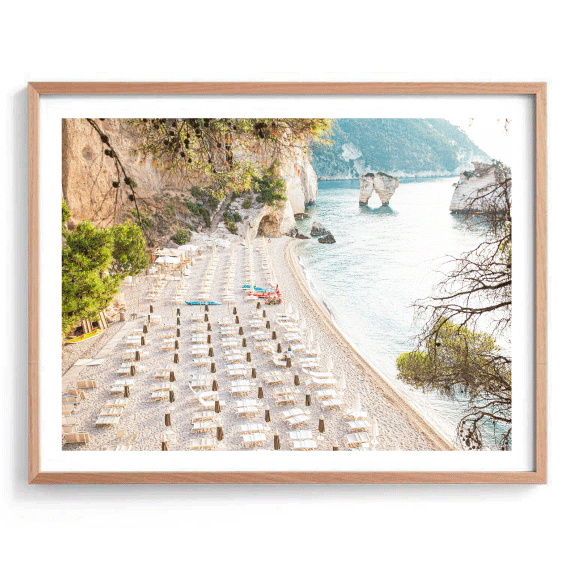 Gargano Beach Print