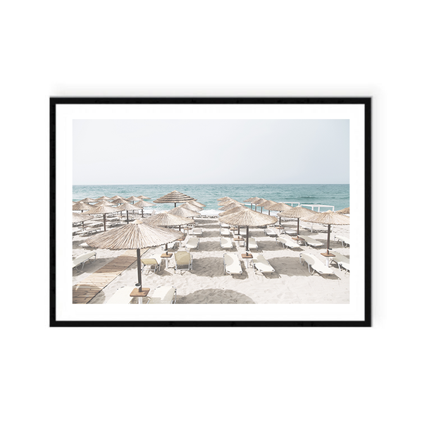 Beach Umbrellas Print