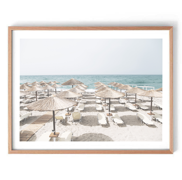 Beach Umbrellas Print