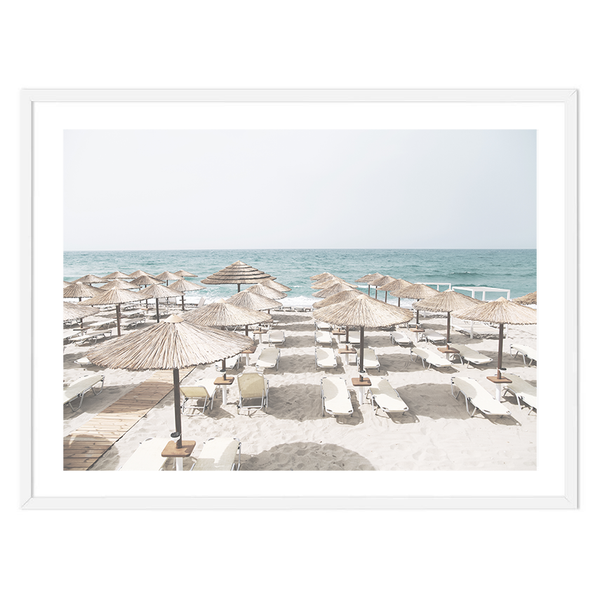 Beach Umbrellas Print